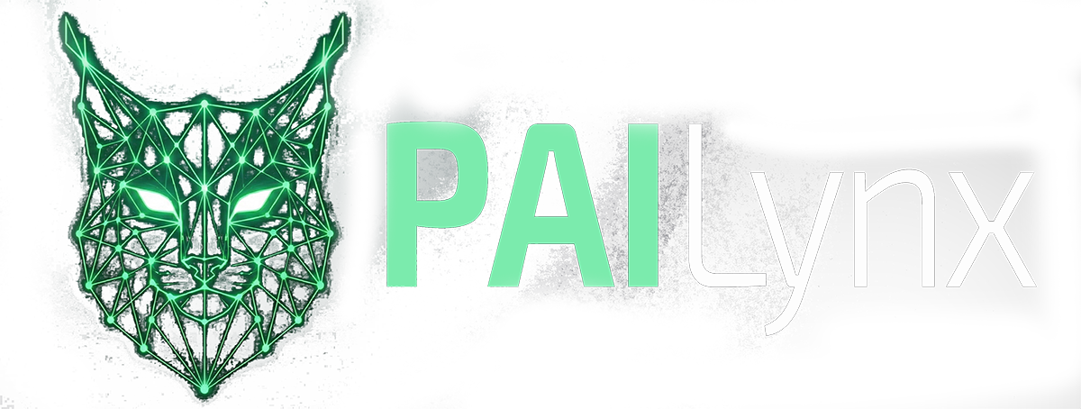 PAILynx logo with text and transparent background